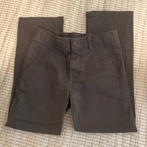 Boys Chaps Gray Dress Pants Slacks School Uniform 8